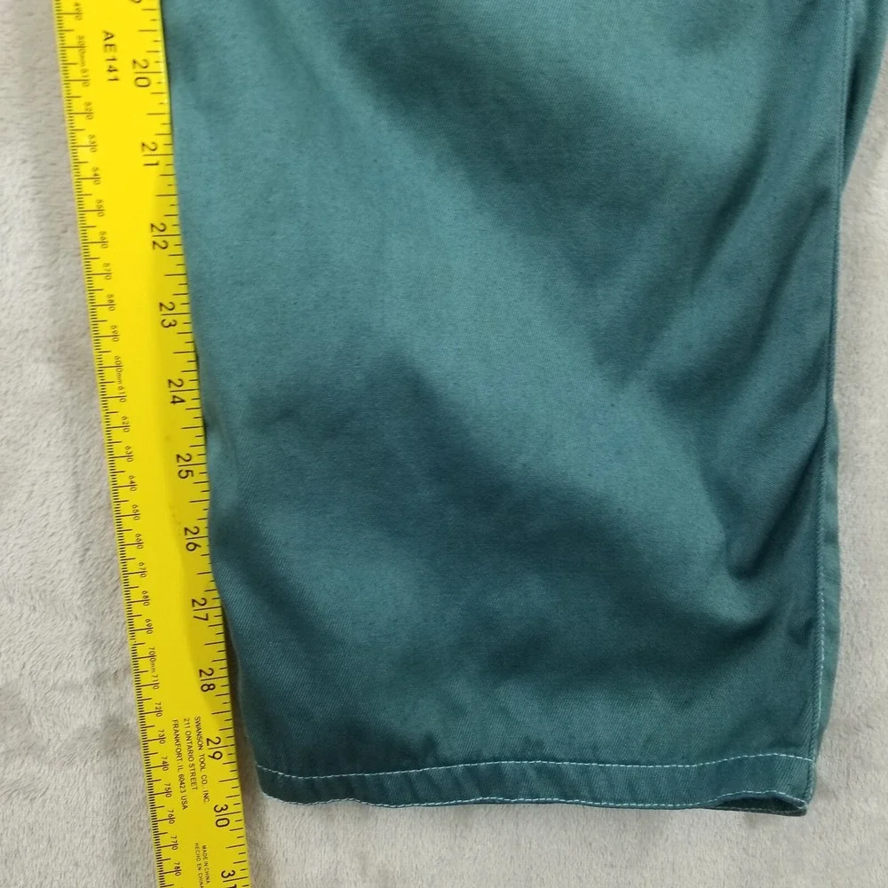 Vtg Jeans Women 28 x 30 Overdyed Pleated High Waisted‎ Tapered Baggy Y2K *Read